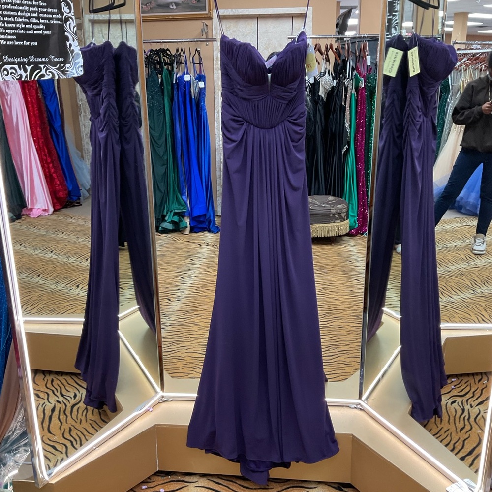 Jovani Deep Purple Prom Dress